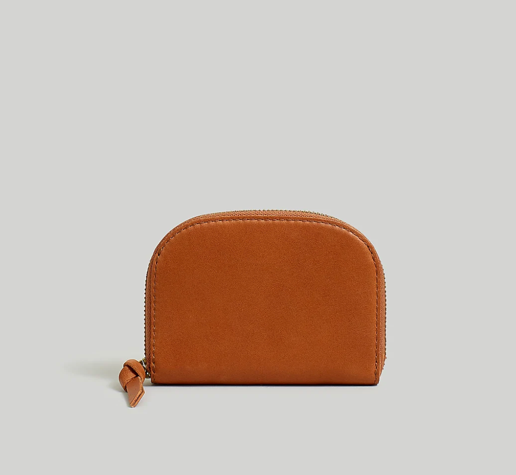The Zip Wallet in Leather