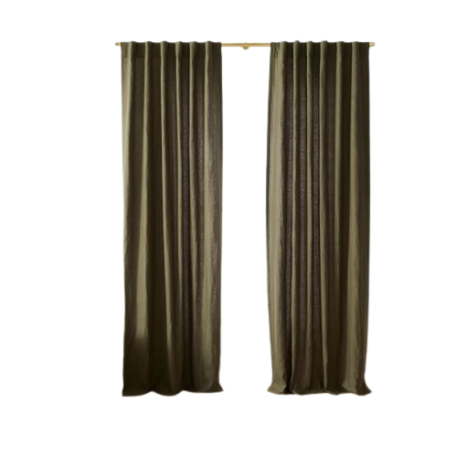 Sheer European Flax Linen Curtain