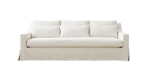 York Slope Arm Deep Seat Slipcovered Sofa Archive design store