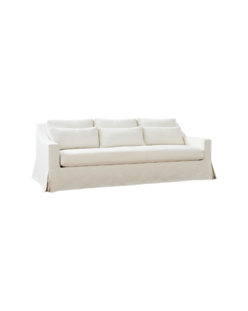 York Slope Arm Deep Seat Slipcovered Sofa
