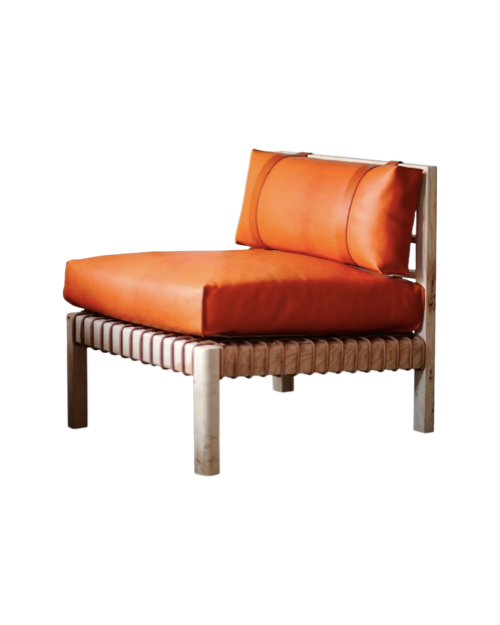 Mochi Leather Accent Chair