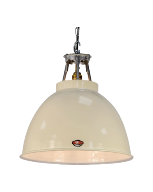 Enamel Factory Ceiling Light