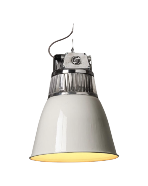 Flared Czech Pendant Light