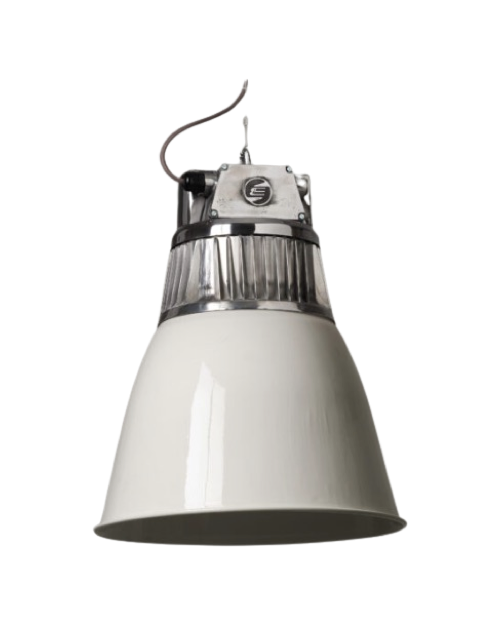 Flared Czech Pendant Light