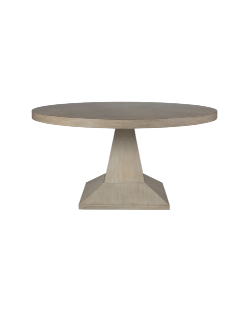 Bianco Chronicle Pedestal Dining Table