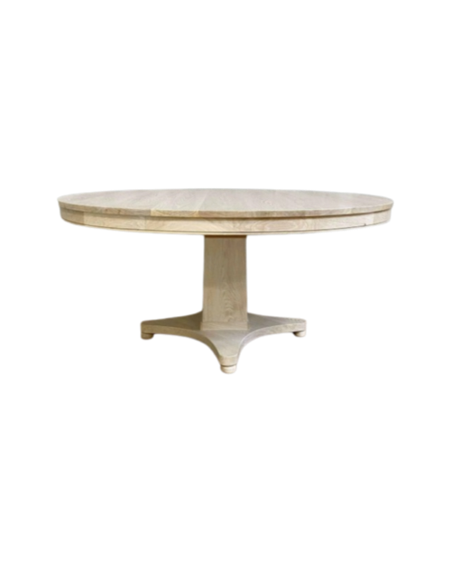 Biedermeier Style Round Dining Table