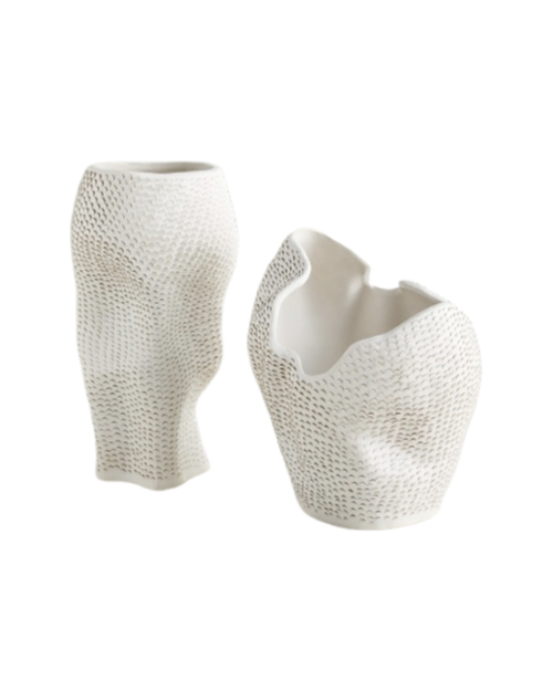 Giardinia White Porcelain Vase