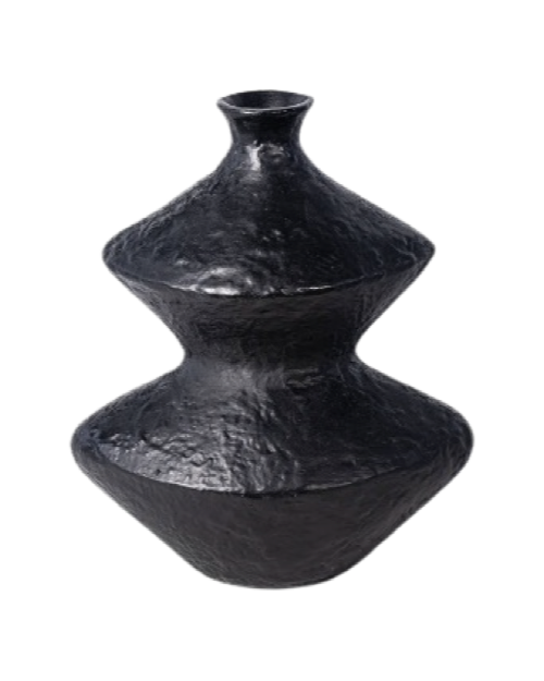 Poe Metal Vase