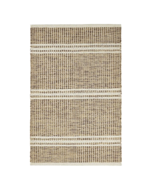 Malta Natural Woven Wool Rug