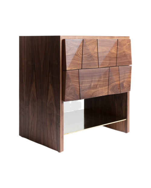 Faceted Geometric Nightstand