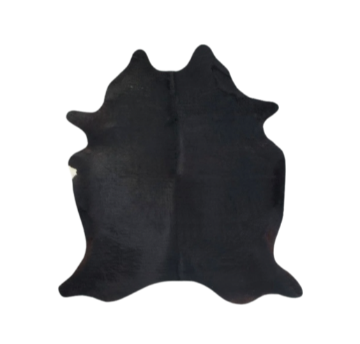 Black Cowhide Rug