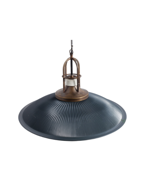 Green Mercury Glass Pendant