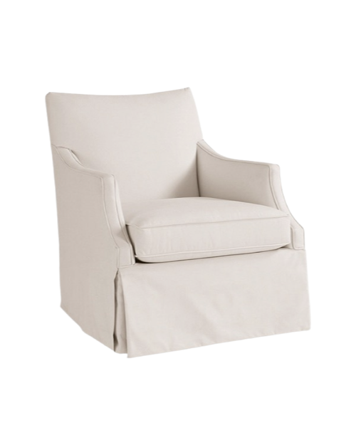 Larkin Upholstered Swivel Glider