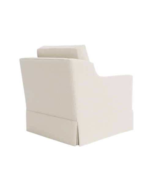 Gigi Skirted Full Swivel Chair