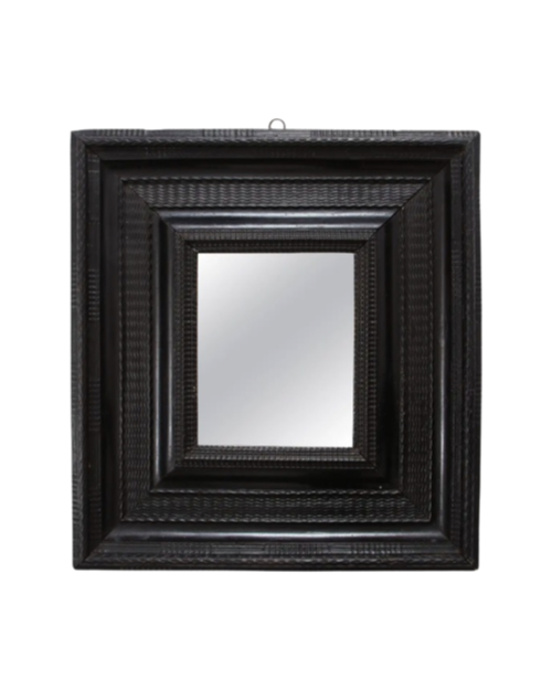 Medium Italian Baroque Carved Mirror