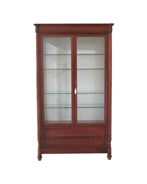Beveled Glass Display Cabinet