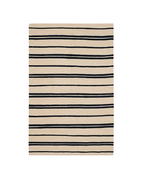Dark Sagaponeck Stripe Rug