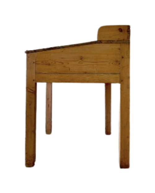 English Pine Architect's Desk