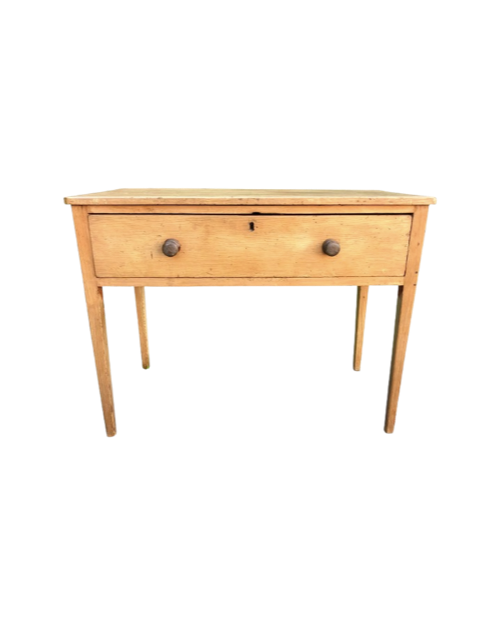 English Pine Console Table