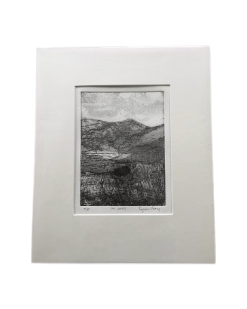 Shetland Sae Water Drypoint Etching