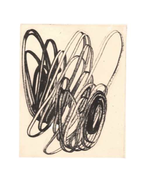 Abstract Art Etching