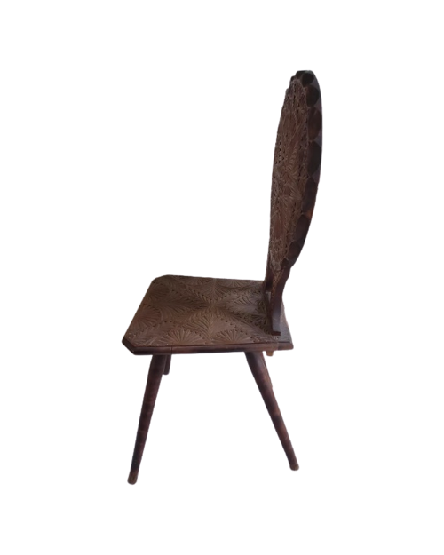 Antique Carved Wood Chair