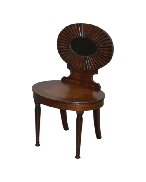Georgian Shell Back Hall Chair