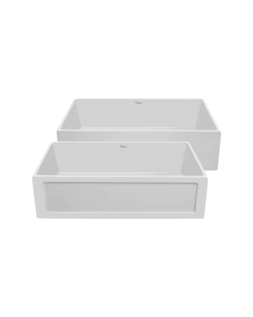 Whitehaus Reversible Farmhouse Kitchen Sink