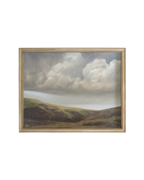 Moody Landscape Oil Painting