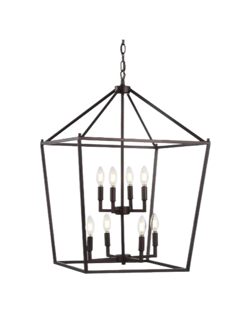 Metal Pagoda Lantern Pendant