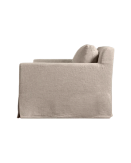 Belgian Track Arm Slipcovered Sofa