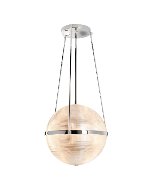 Arrington Prismatic Glass Globe Pendant
