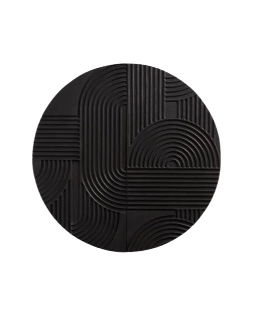 Carved Wood Diptych Wall Art