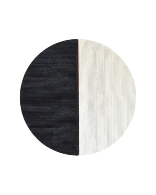 Black & White Plaster Wall Art