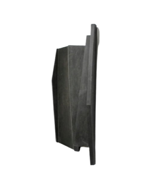 Minimalist Abstract Black Wall Sculpture