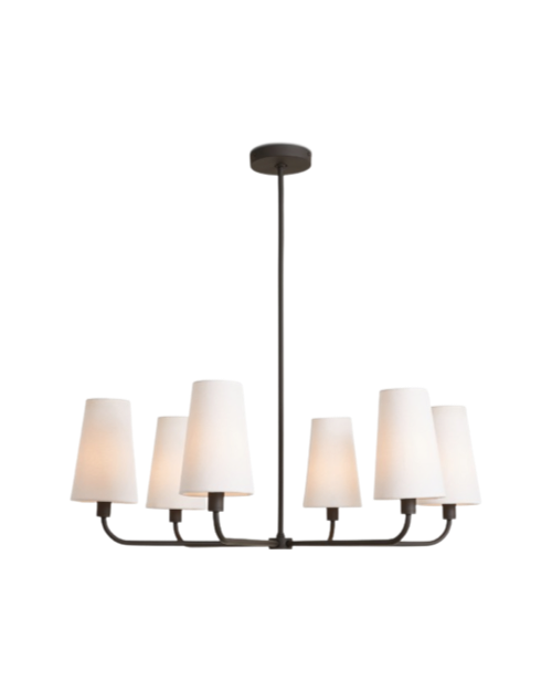 Ansel Six Light Chandelier