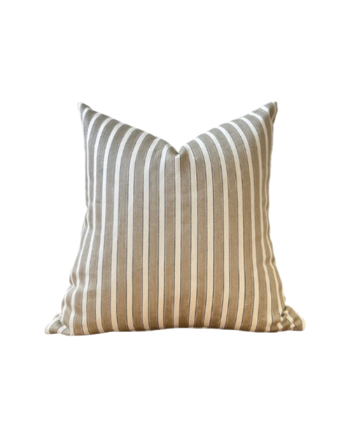 Antique Ticking Stripe Pillow Cover