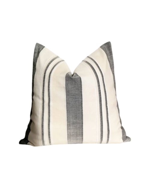 Modern Farmhouse Pillow Striped