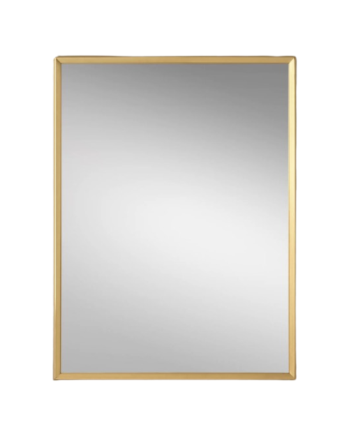 Metal Beveled Mirror