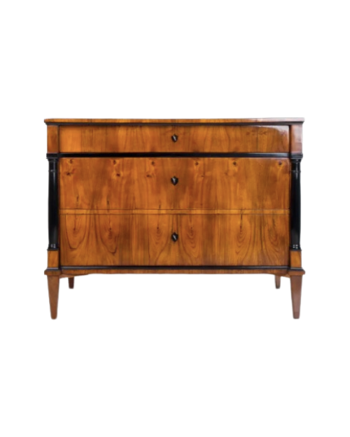 19th Century Biedermeier Chest Of Drawers, Germany