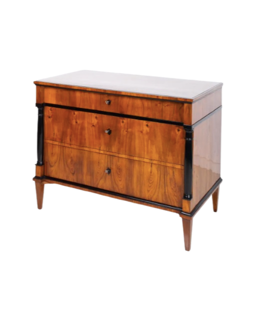 19th Century Biedermeier Chest Of Drawers, Germany