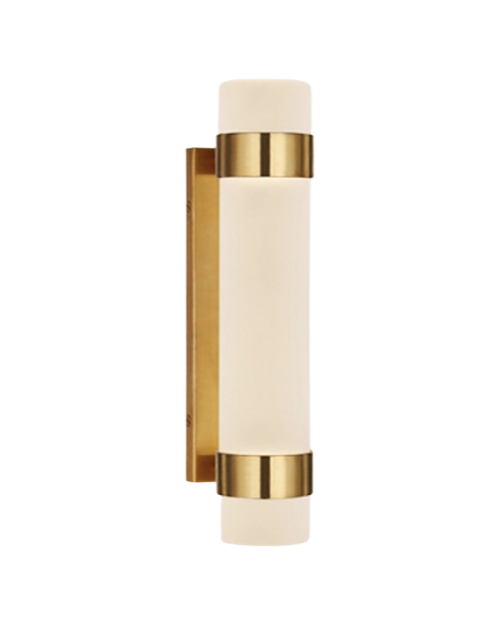 Barton Small Bath Sconce - Brass