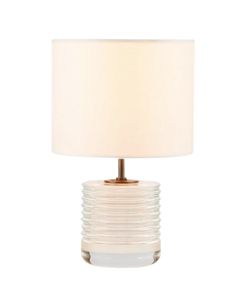 Small Cut Crystal Table Lamp
