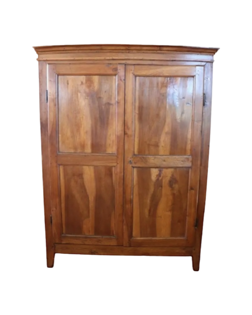 Antique Walnut Wardrobe, 1850s