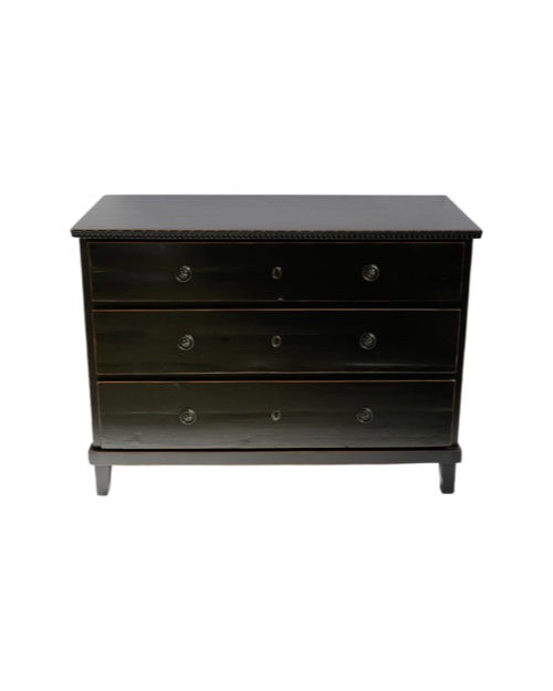 Black Distressed Dresser