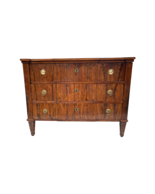 Neoclassical Scandinavian Tree Drawer Chest