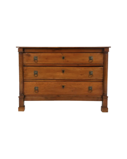 Biedermeier Fruitwood Commode