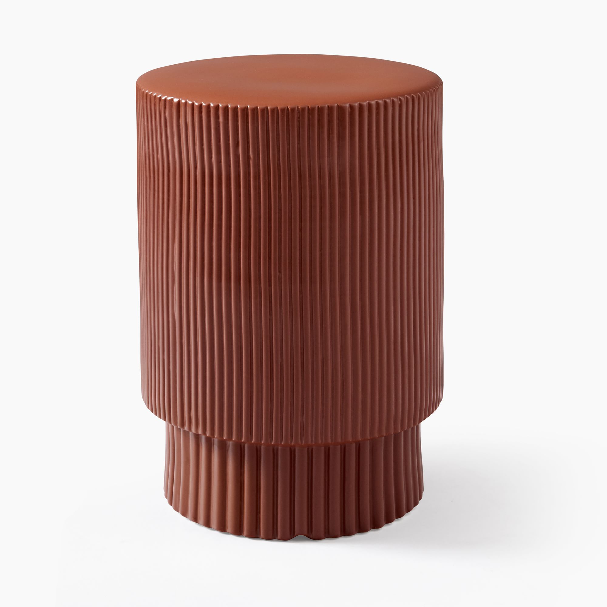 Fluted Side Table