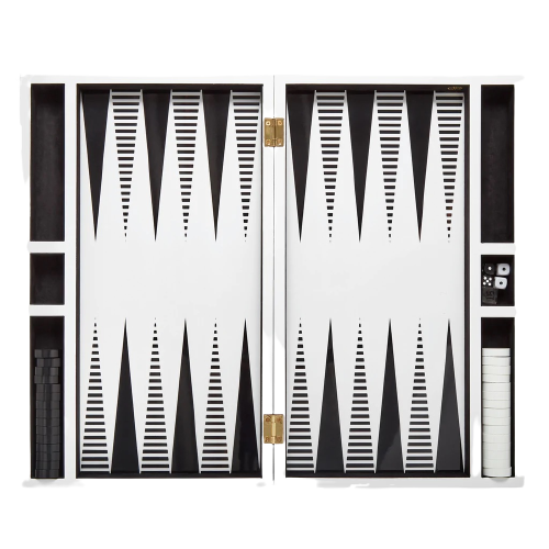 Op Art Backgammon Set