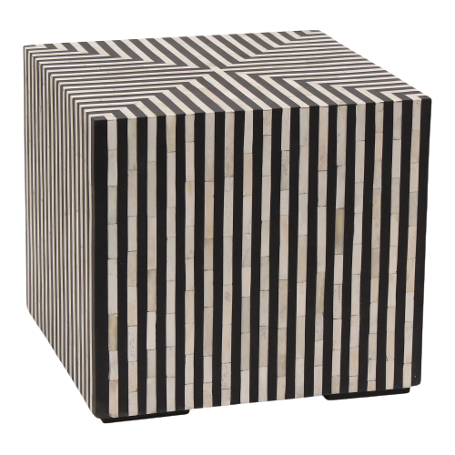 Graphic Stripes Side Table